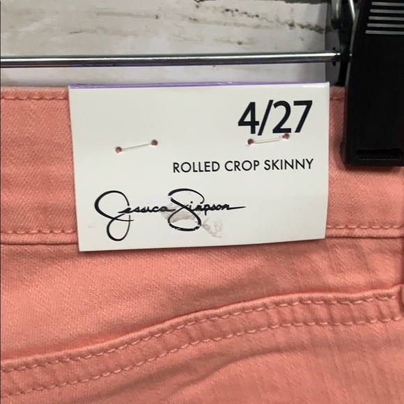 CLEARANCE! NWT Jessica Simpson Rosette Skinny Jean - Picture 4 of 8